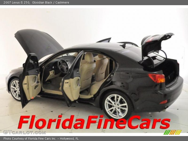 Obsidian Black / Cashmere 2007 Lexus IS 250