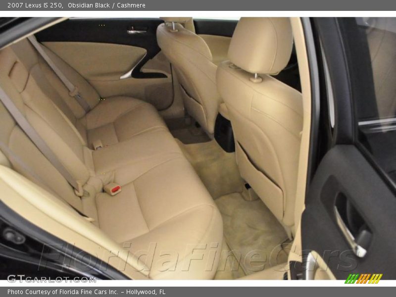 Obsidian Black / Cashmere 2007 Lexus IS 250
