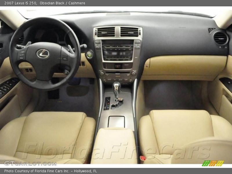 Obsidian Black / Cashmere 2007 Lexus IS 250