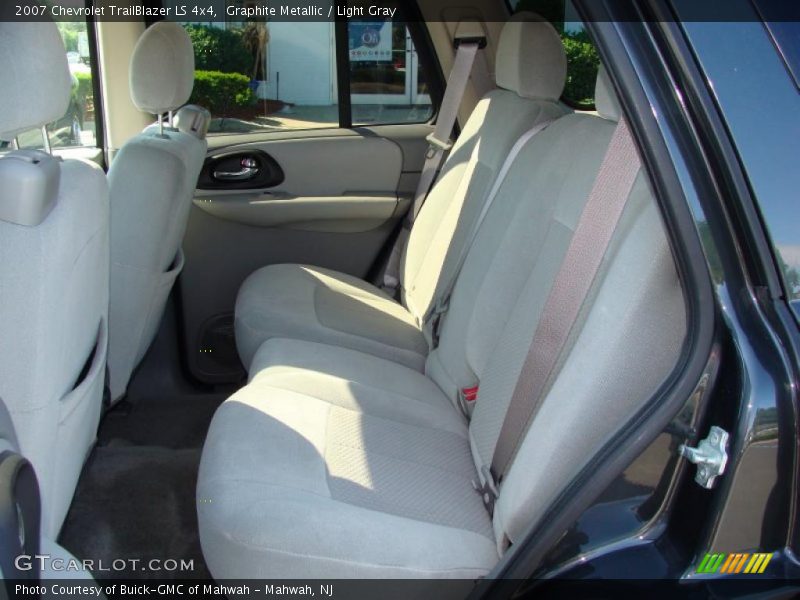 Graphite Metallic / Light Gray 2007 Chevrolet TrailBlazer LS 4x4