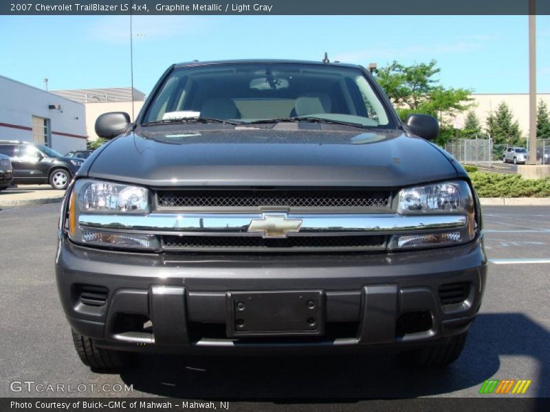 Graphite Metallic / Light Gray 2007 Chevrolet TrailBlazer LS 4x4