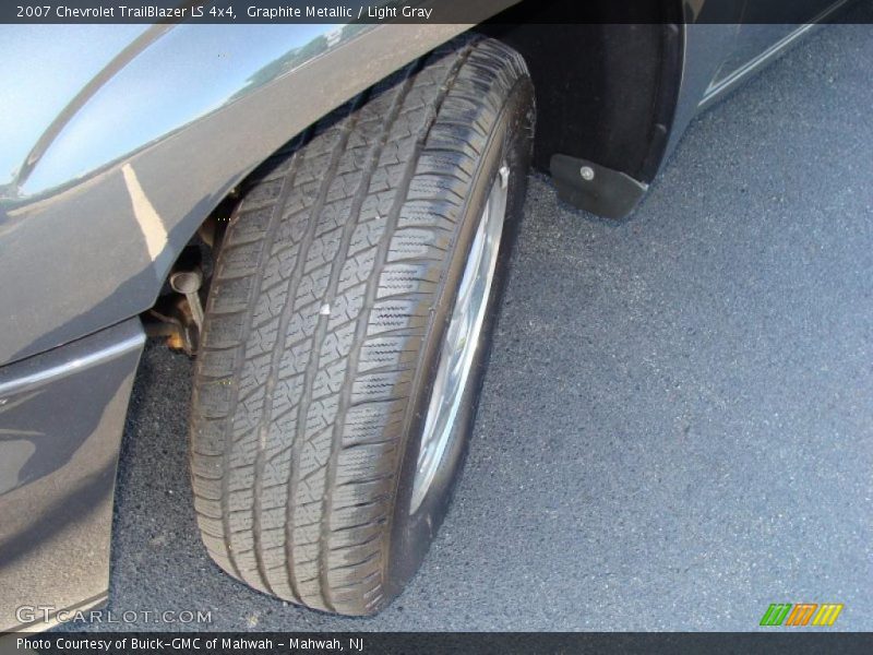 Graphite Metallic / Light Gray 2007 Chevrolet TrailBlazer LS 4x4