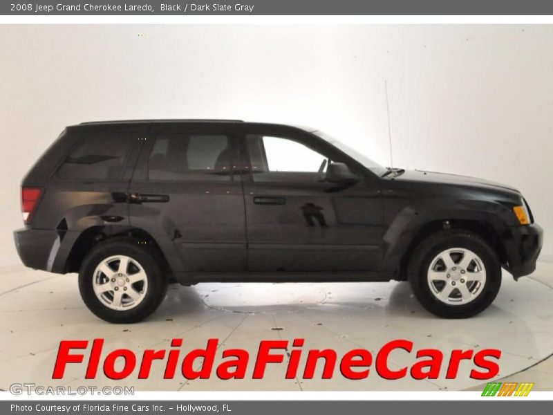Black / Dark Slate Gray 2008 Jeep Grand Cherokee Laredo
