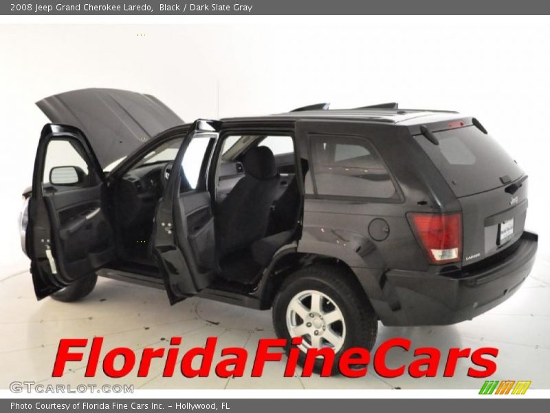 Black / Dark Slate Gray 2008 Jeep Grand Cherokee Laredo