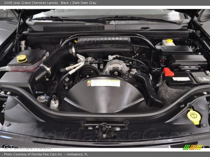 Black / Dark Slate Gray 2008 Jeep Grand Cherokee Laredo