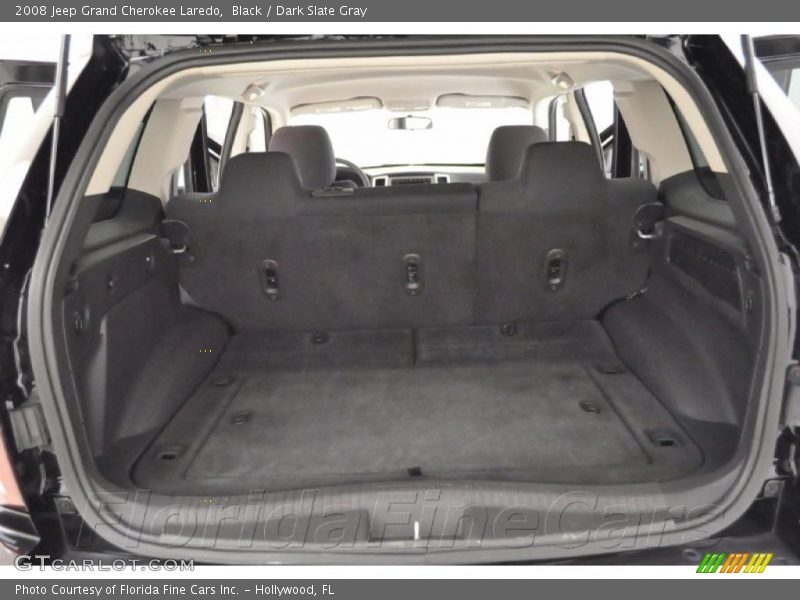 Black / Dark Slate Gray 2008 Jeep Grand Cherokee Laredo