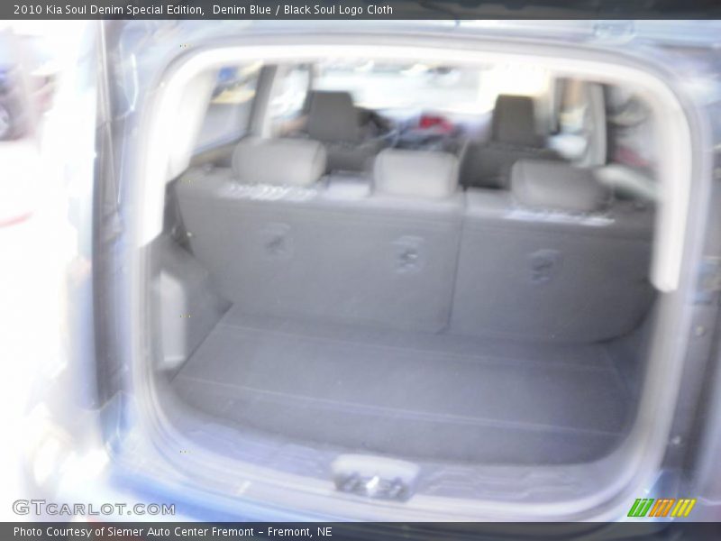 Denim Blue / Black Soul Logo Cloth 2010 Kia Soul Denim Special Edition