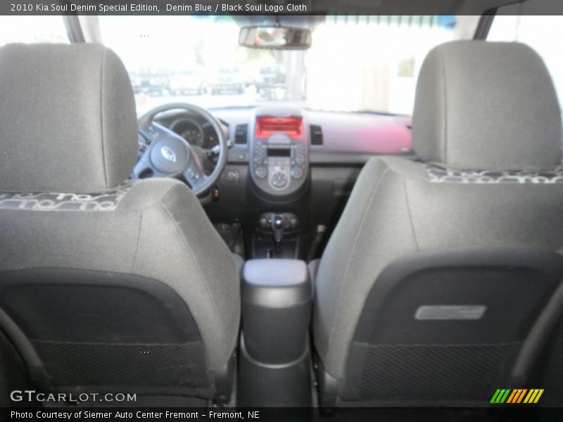 Denim Blue / Black Soul Logo Cloth 2010 Kia Soul Denim Special Edition
