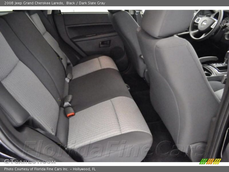 Black / Dark Slate Gray 2008 Jeep Grand Cherokee Laredo