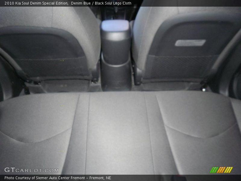Denim Blue / Black Soul Logo Cloth 2010 Kia Soul Denim Special Edition