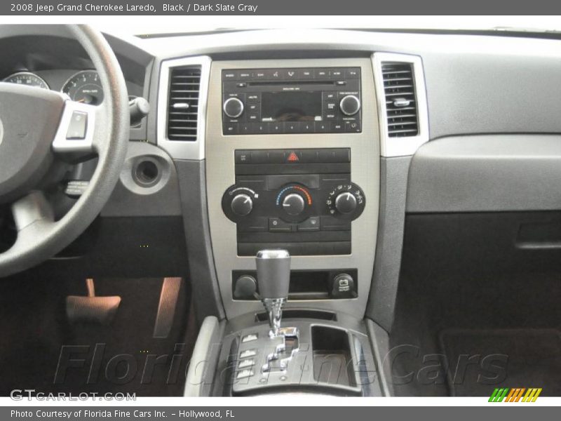 Black / Dark Slate Gray 2008 Jeep Grand Cherokee Laredo