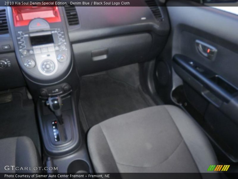 Denim Blue / Black Soul Logo Cloth 2010 Kia Soul Denim Special Edition