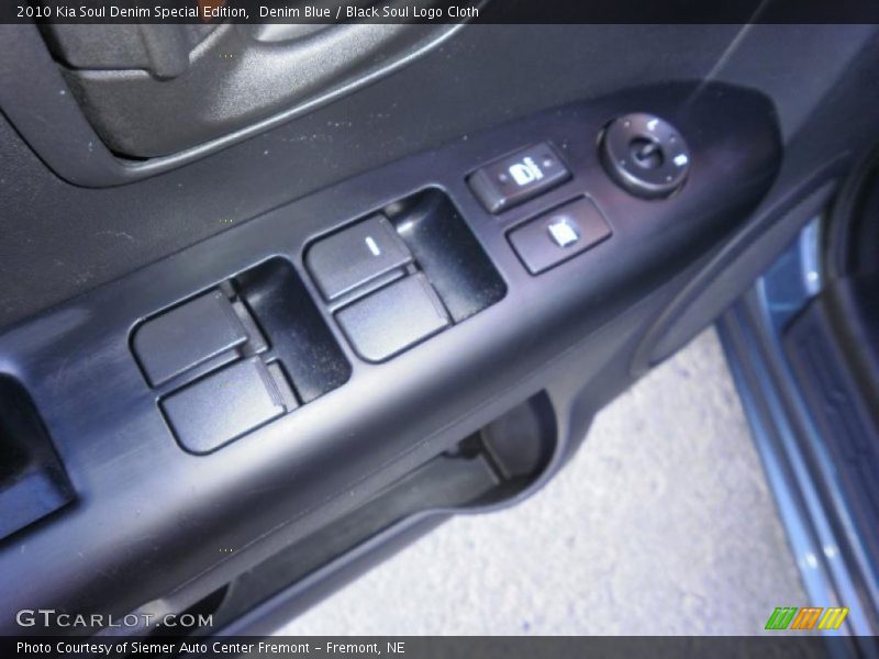 Denim Blue / Black Soul Logo Cloth 2010 Kia Soul Denim Special Edition