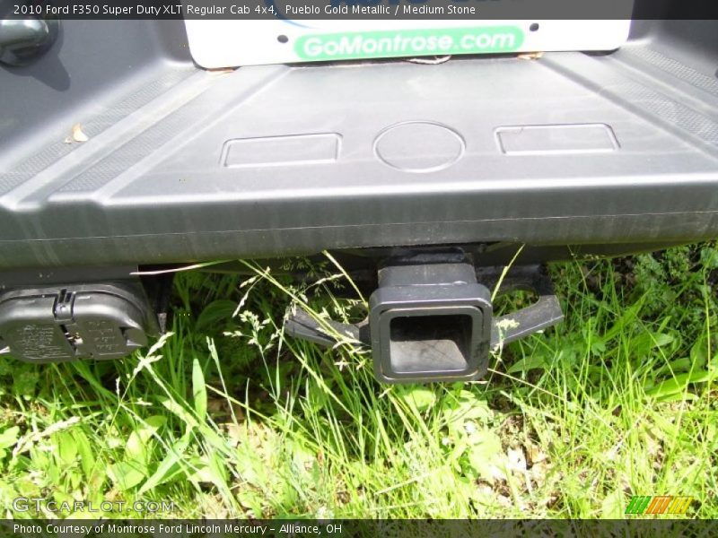 Pueblo Gold Metallic / Medium Stone 2010 Ford F350 Super Duty XLT Regular Cab 4x4