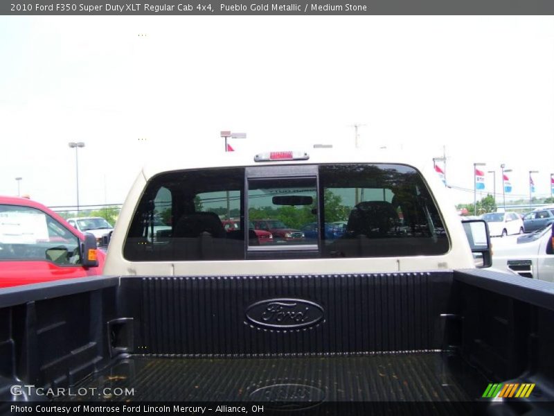 Pueblo Gold Metallic / Medium Stone 2010 Ford F350 Super Duty XLT Regular Cab 4x4