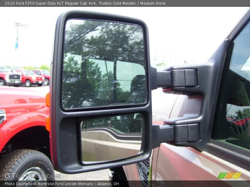 Pueblo Gold Metallic / Medium Stone 2010 Ford F350 Super Duty XLT Regular Cab 4x4