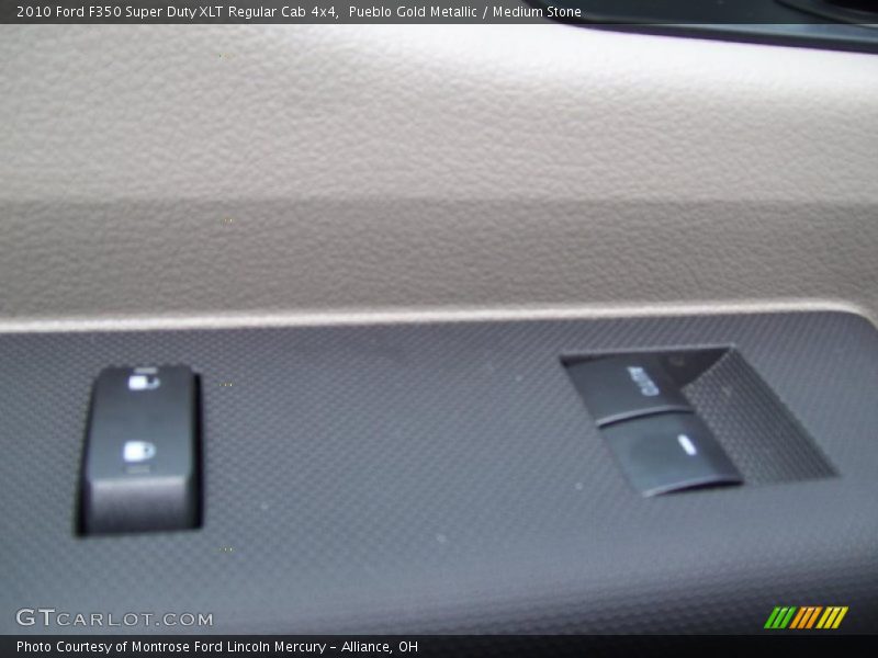 Pueblo Gold Metallic / Medium Stone 2010 Ford F350 Super Duty XLT Regular Cab 4x4