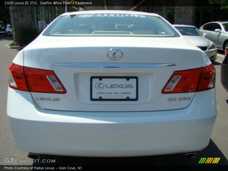 Starfire White Pearl / Cashmere 2008 Lexus ES 350