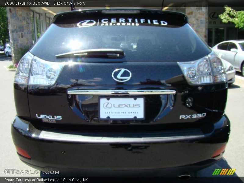 Black Onyx / Ivory 2006 Lexus RX 330 AWD