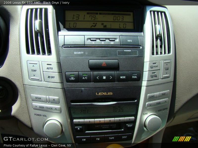 Black Onyx / Ivory 2006 Lexus RX 330 AWD