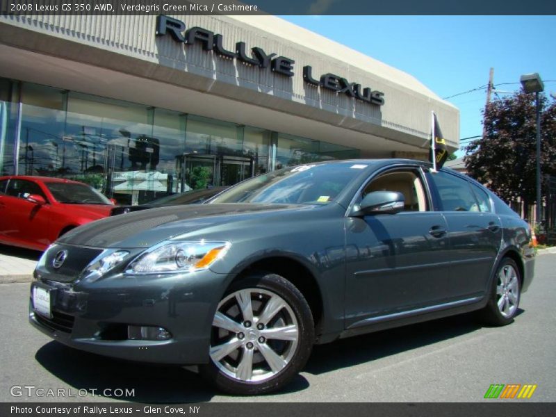 Verdegris Green Mica / Cashmere 2008 Lexus GS 350 AWD