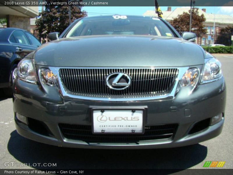 Verdegris Green Mica / Cashmere 2008 Lexus GS 350 AWD