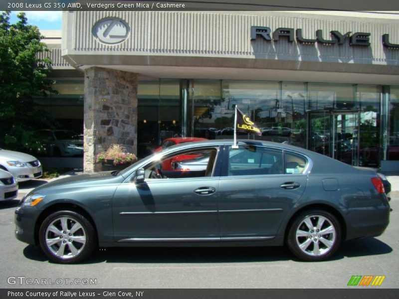 Verdegris Green Mica / Cashmere 2008 Lexus GS 350 AWD