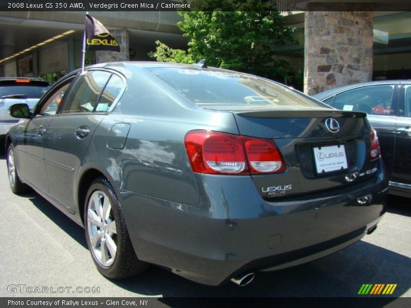 Verdegris Green Mica / Cashmere 2008 Lexus GS 350 AWD