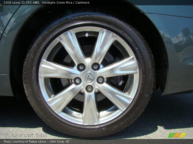 Verdegris Green Mica / Cashmere 2008 Lexus GS 350 AWD