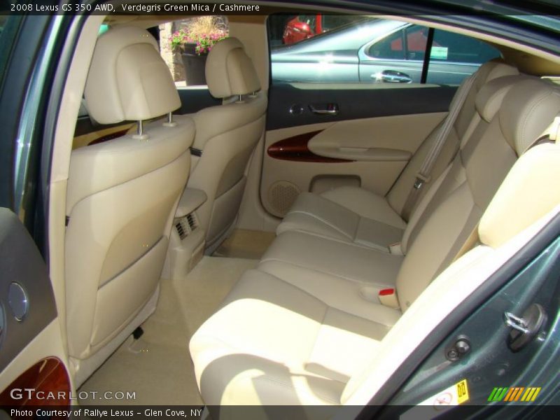 Verdegris Green Mica / Cashmere 2008 Lexus GS 350 AWD