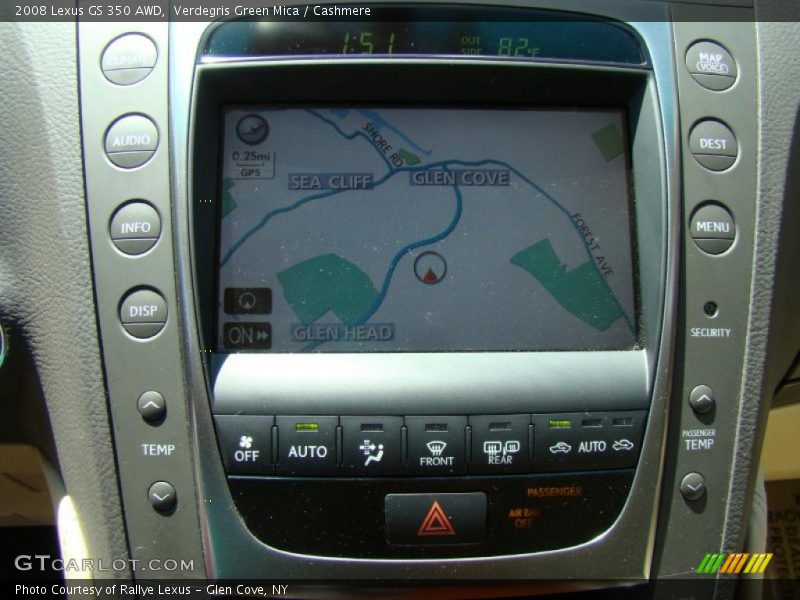 Verdegris Green Mica / Cashmere 2008 Lexus GS 350 AWD