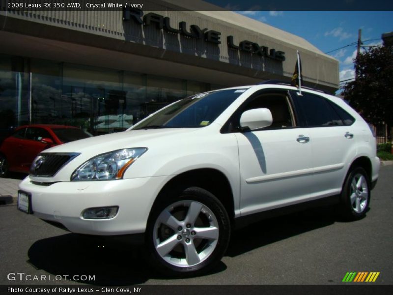 Crystal White / Ivory 2008 Lexus RX 350 AWD