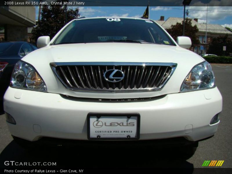 Crystal White / Ivory 2008 Lexus RX 350 AWD
