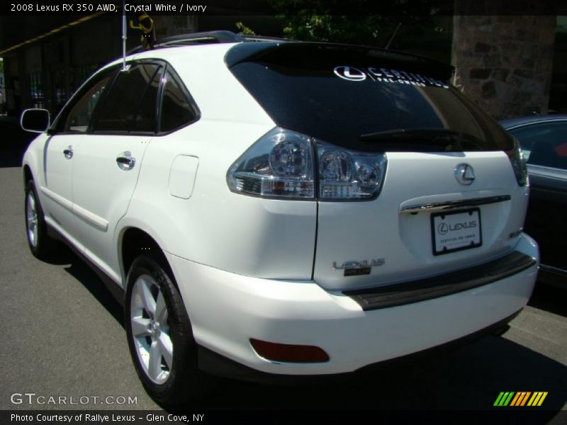 Crystal White / Ivory 2008 Lexus RX 350 AWD