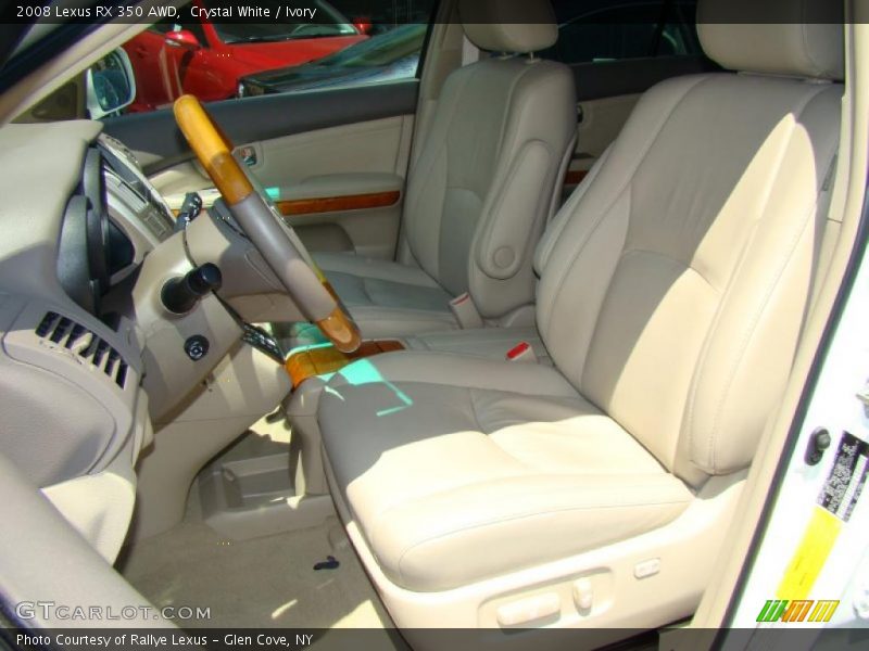 Crystal White / Ivory 2008 Lexus RX 350 AWD