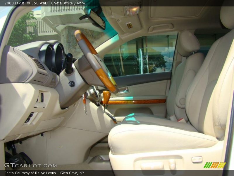 Crystal White / Ivory 2008 Lexus RX 350 AWD
