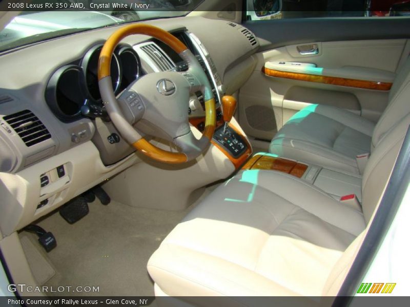 Crystal White / Ivory 2008 Lexus RX 350 AWD
