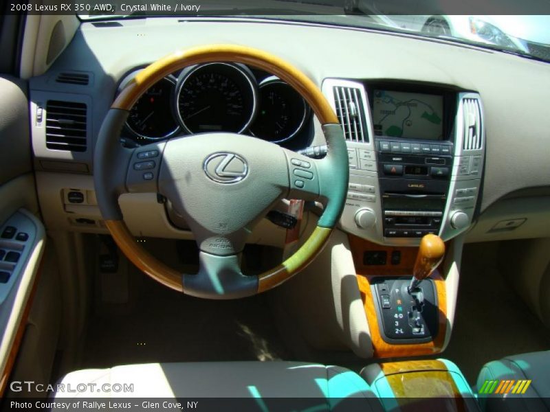 Crystal White / Ivory 2008 Lexus RX 350 AWD