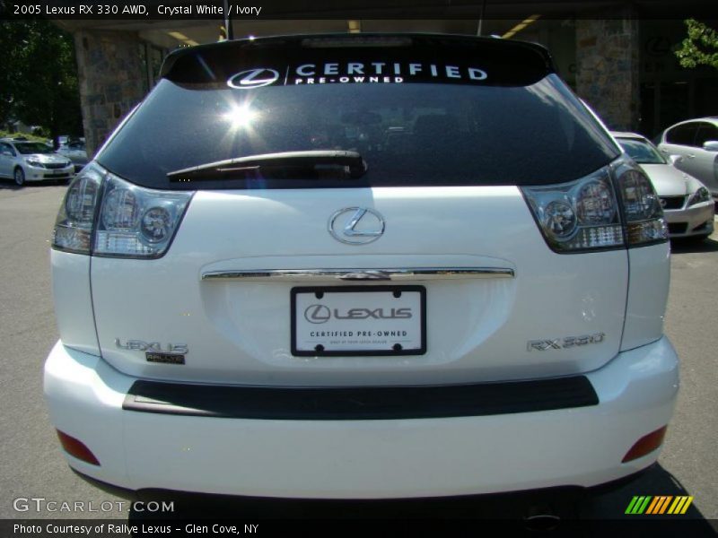 Crystal White / Ivory 2005 Lexus RX 330 AWD