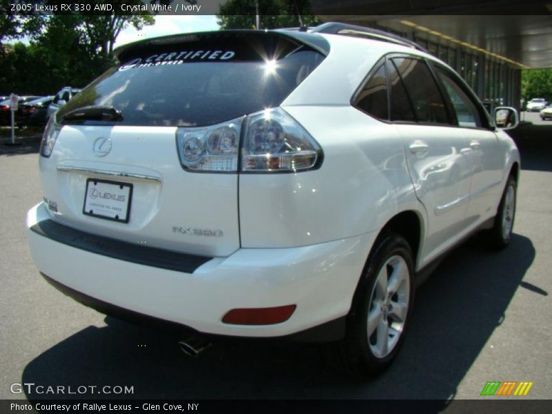 Crystal White / Ivory 2005 Lexus RX 330 AWD