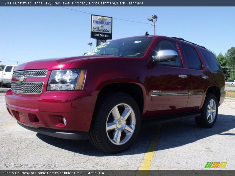 Red Jewel Tintcoat / Light Cashmere/Dark Cashmere 2010 Chevrolet Tahoe LTZ