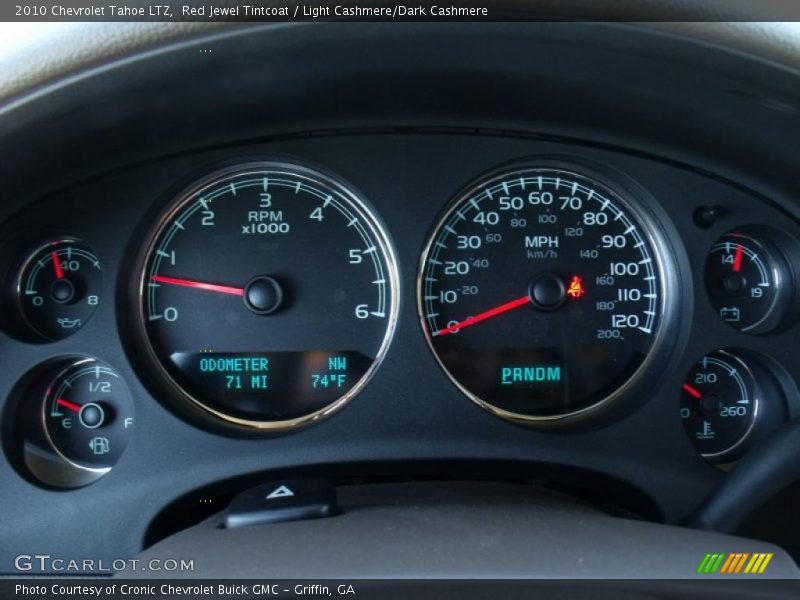 Red Jewel Tintcoat / Light Cashmere/Dark Cashmere 2010 Chevrolet Tahoe LTZ
