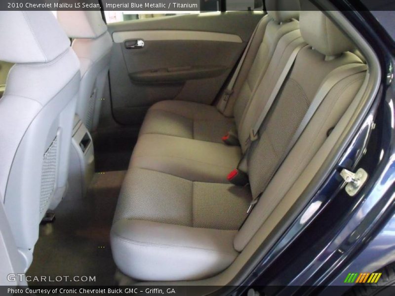 Imperial Blue Metallic / Titanium 2010 Chevrolet Malibu LS Sedan
