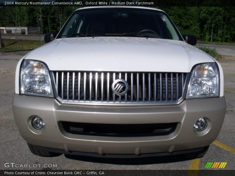 Oxford White / Medium Dark Parchment 2004 Mercury Mountaineer Convenience AWD