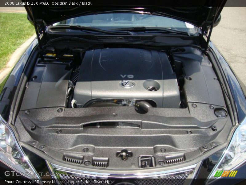 Obsidian Black / Black 2008 Lexus IS 250 AWD