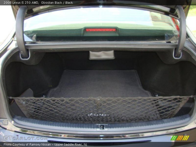 Obsidian Black / Black 2008 Lexus IS 250 AWD