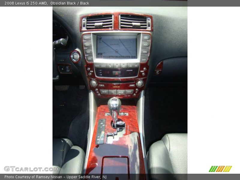 Obsidian Black / Black 2008 Lexus IS 250 AWD