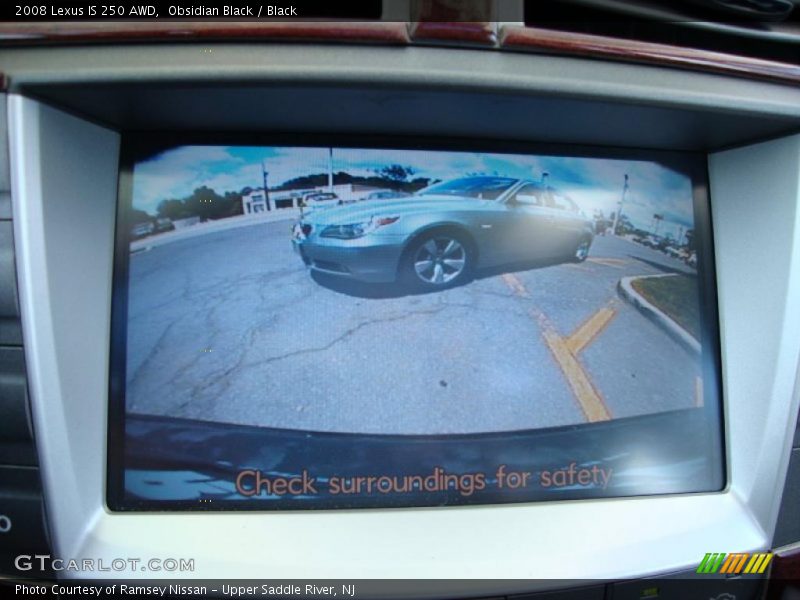 Obsidian Black / Black 2008 Lexus IS 250 AWD