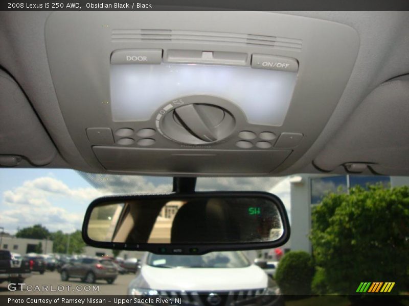 Obsidian Black / Black 2008 Lexus IS 250 AWD