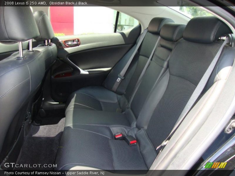 Obsidian Black / Black 2008 Lexus IS 250 AWD